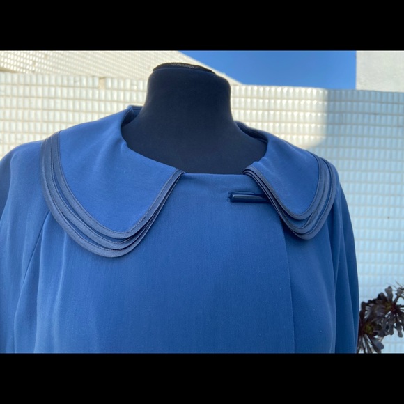 NWT 3690$ Giorgio Armani Made Italy Trench Coat Size Eu 44US 10-14 Cotton/silk - Picture 6 of 16